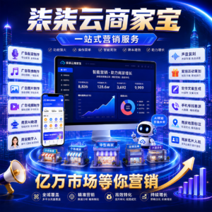 柒柒云商家宝AI业务营销拓客系统