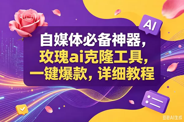 (18977期)玫瑰ai克隆工具,一键爆款ai神器,自媒体的必备工具,50多个功能,详细教程 (18977期)玫瑰ai克隆工具,一键爆款ai神器,自媒体的必备工具,50多个功能,详细教程