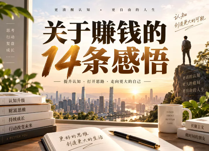 付费文章：关于賺钱的14条感悟