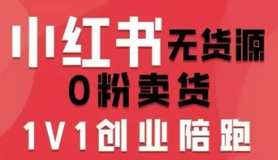 小红书无货源0粉电商课，开店准备、选品策略、笔记撰写、视频剪辑、数据分析、账号打造、资料文档（更新26年09月16日）